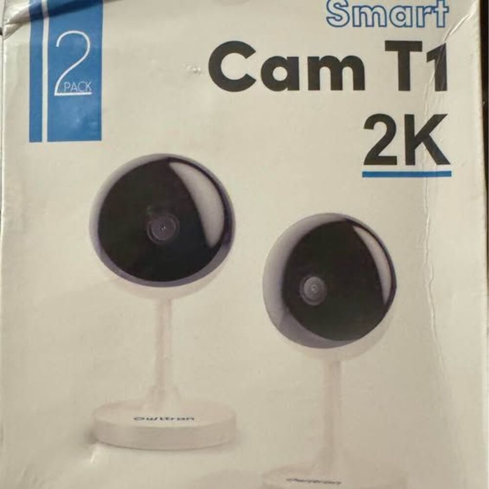 Owltron 2K Indoor Security Camera with Night Vision, Motion Alerts & Alexa